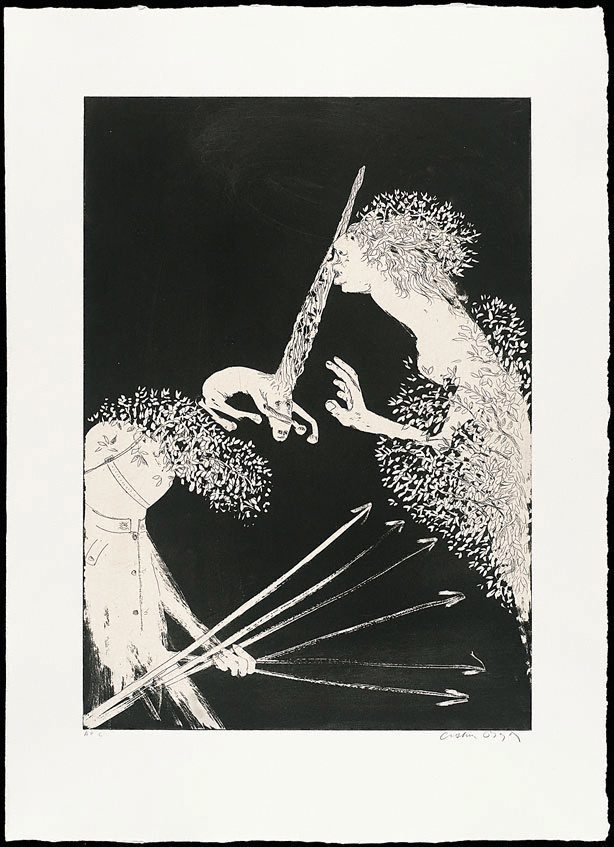 Enter the Emperor I, 1973-1974, The Lady and the Unicorn by Arthur Boyd ...