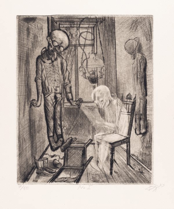 The suicide, 1922 by Otto Dix :: The Collection :: Art Gallery NSW