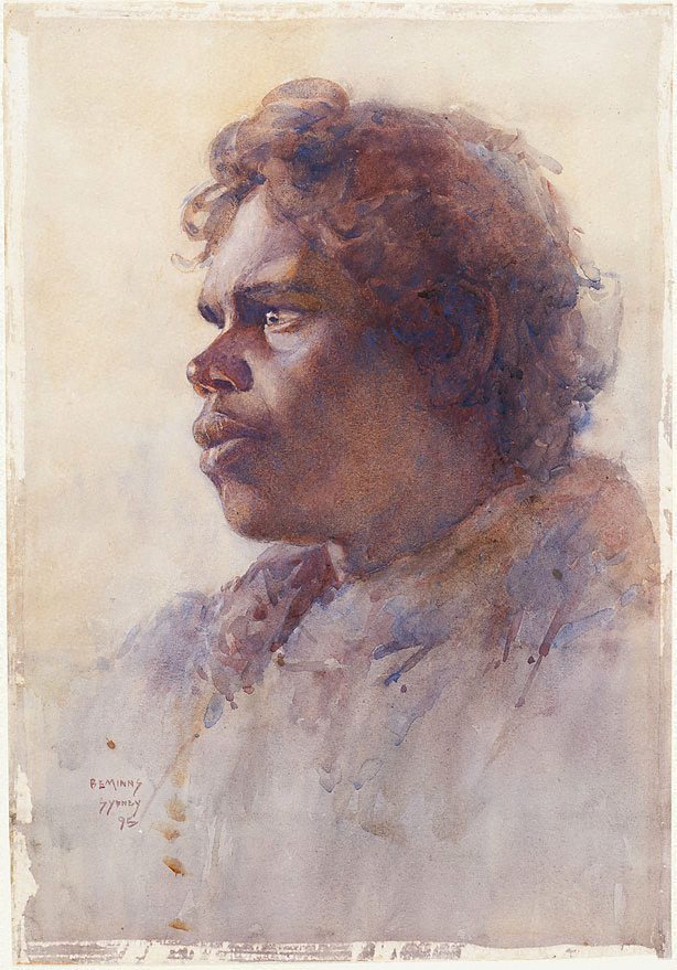 Australian Aboriginal Female Sydney 1895 By Be Minns The