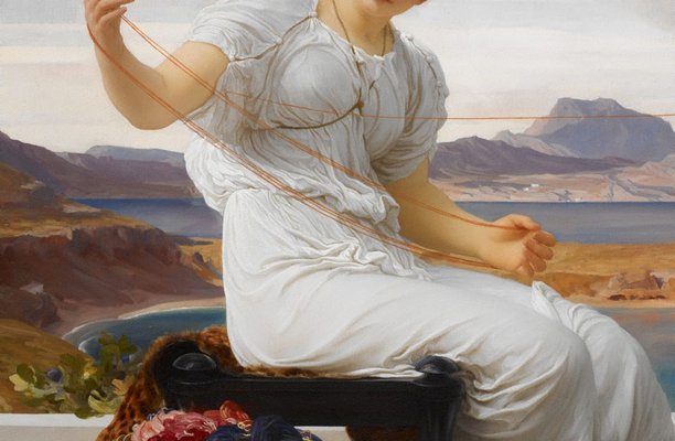 Alternate image of Winding the skein by Lord Frederic Leighton