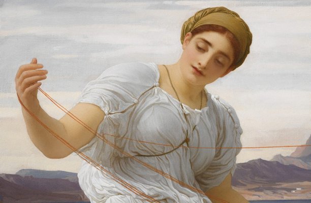Alternate image of Winding the skein by Lord Frederic Leighton