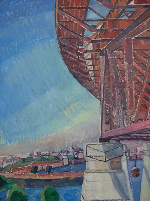 Alternate image of The curve of the bridge by Grace Cossington Smith