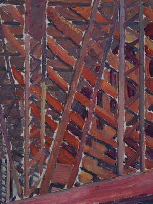 Alternate image of The curve of the bridge by Grace Cossington Smith