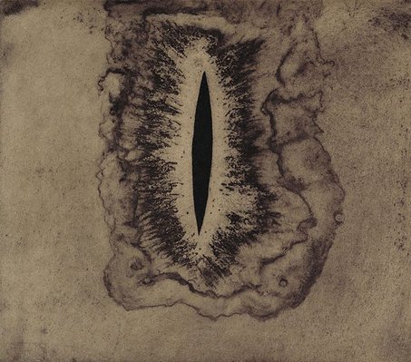 Alternate image of Blackness from her womb by Sir Anish Kapoor