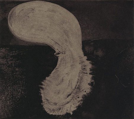 Alternate image of Blackness from her womb by Sir Anish Kapoor