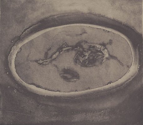 Alternate image of Blackness from her womb by Sir Anish Kapoor