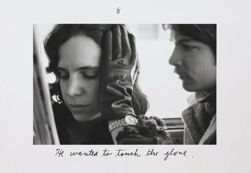 An image of The pleasures of the glove by Duane Michals