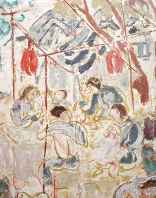 Alternate image of Tea garden, Peking by Ian Fairweather