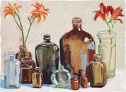 Day lillies, 2015 by Lucy Culliton