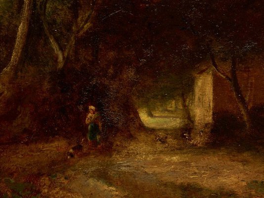 Alternate image of The glade cottage by Unknown, after John Crome
