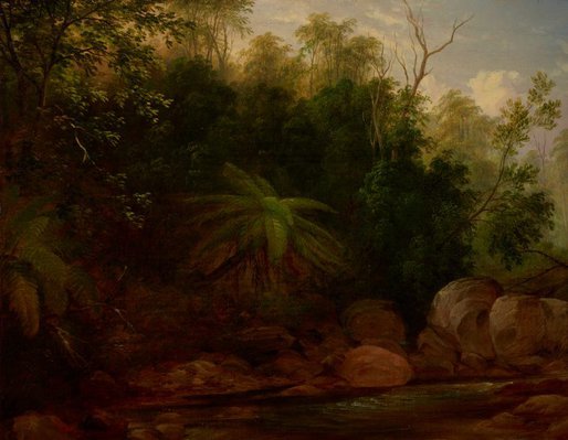 Alternate image of Creek scene, Tilba Tilba by JH Carse