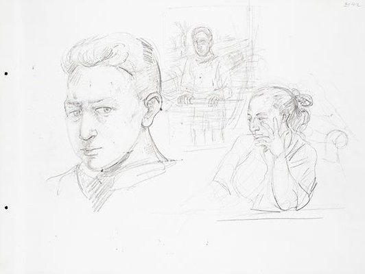 Alternate image of Drawing book for Appassionata: book no. 4 by Salvatore Zofrea