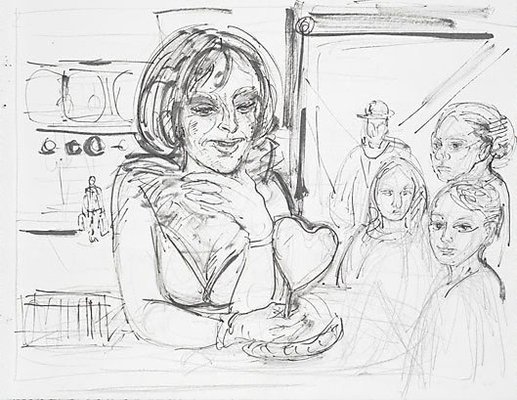 Alternate image of Drawing book for Appassionata: book no. 4 by Salvatore Zofrea