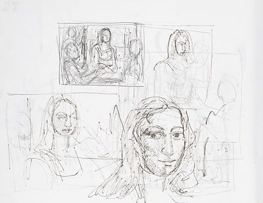 Alternate image of Drawing book for Appassionata: book no. 4 by Salvatore Zofrea