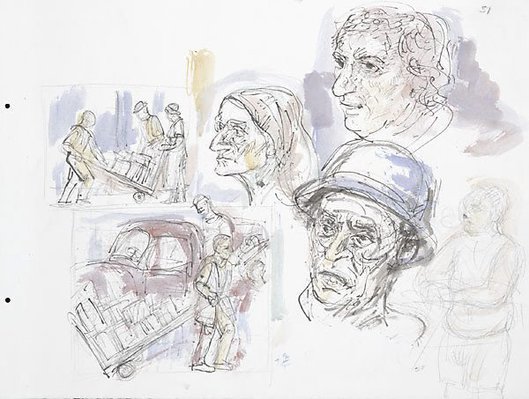 Alternate image of Drawing book for Appassionata: book no. 4 by Salvatore Zofrea
