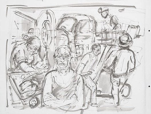 Alternate image of Drawing book for Appassionata: book no. 4 by Salvatore Zofrea