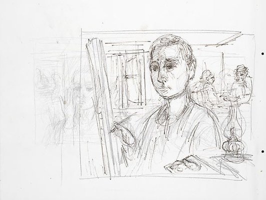 Alternate image of Drawing book for Appassionata: book no. 4 by Salvatore Zofrea