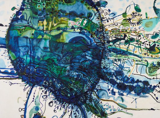 Alternate image of Five bells by John Olsen