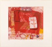 The red table, 2001 by Elisabeth Cummings