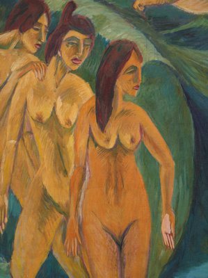 Alternate image of Three bathers by Ernst Ludwig Kirchner