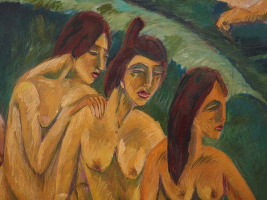 Alternate image of Three bathers by Ernst Ludwig Kirchner