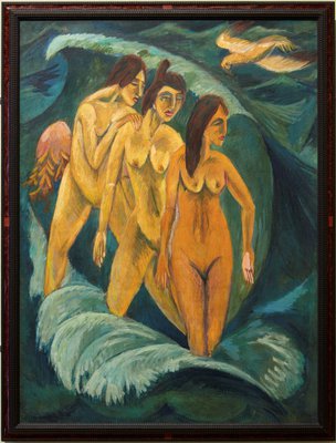 Alternate image of Three bathers by Ernst Ludwig Kirchner