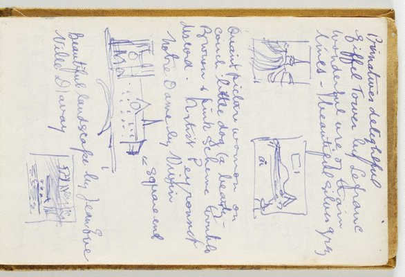 Alternate image of Sketchbook no. 2: Singapore, France, Italy, United Kingdom 1953 by Lloyd Rees