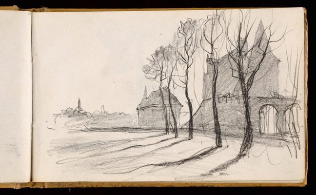 Alternate image of Sketchbook no. 2: Singapore, France, Italy, United Kingdom 1953 by Lloyd Rees