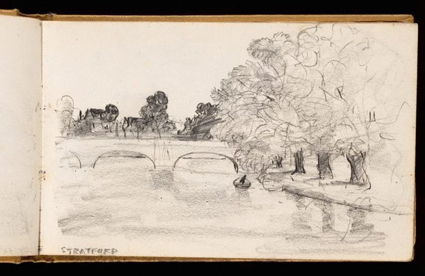 Alternate image of Sketchbook no. 2: Singapore, France, Italy, United Kingdom 1953 by Lloyd Rees