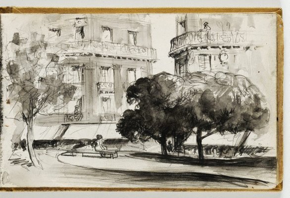 Alternate image of Sketchbook no. 2: Singapore, France, Italy, United Kingdom 1953 by Lloyd Rees