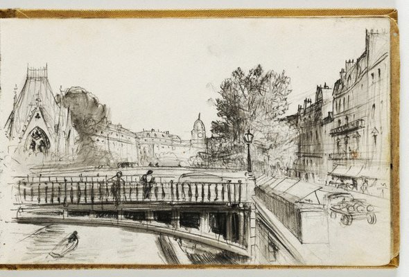 Alternate image of Sketchbook no. 2: Singapore, France, Italy, United Kingdom 1953 by Lloyd Rees