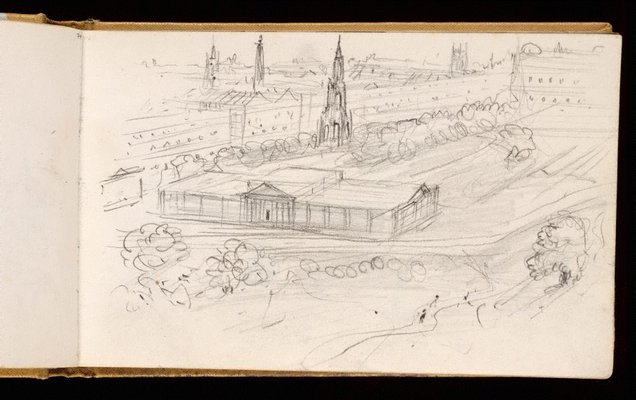 Alternate image of Sketchbook no. 2: Singapore, France, Italy, United Kingdom 1953 by Lloyd Rees