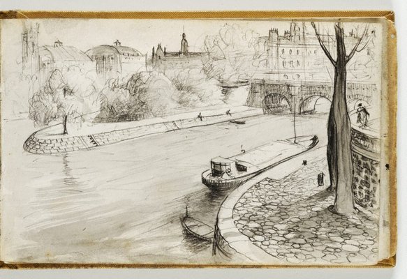 Alternate image of Sketchbook no. 2: Singapore, France, Italy, United Kingdom 1953 by Lloyd Rees