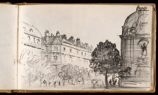 Alternate image of Sketchbook no. 2: Singapore, France, Italy, United Kingdom 1953 by Lloyd Rees