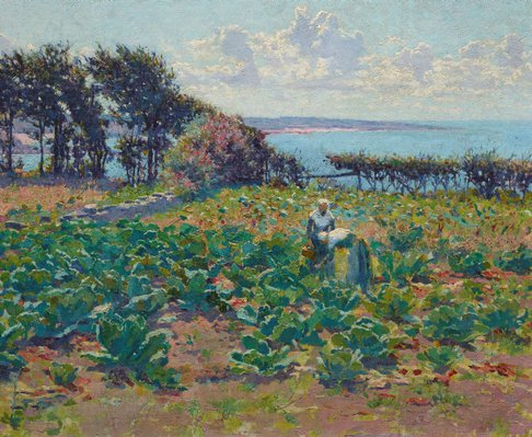 Alternate image of Landscape, between the Counties of Morbihan and Finistère by E Phillips Fox