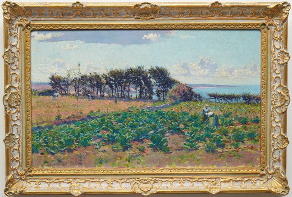 Alternate image of Landscape, between the Counties of Morbihan and Finistère by E Phillips Fox
