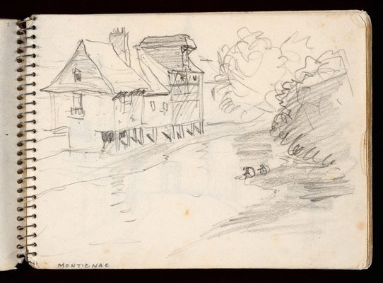 Alternate image of Sketchbook no. 3: Italy, France, 1953 by Lloyd Rees