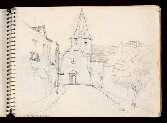 Alternate image of Sketchbook no. 3: Italy, France, 1953 by Lloyd Rees
