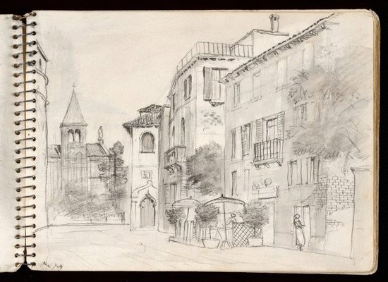 Alternate image of Sketchbook no. 3: Italy, France, 1953 by Lloyd Rees