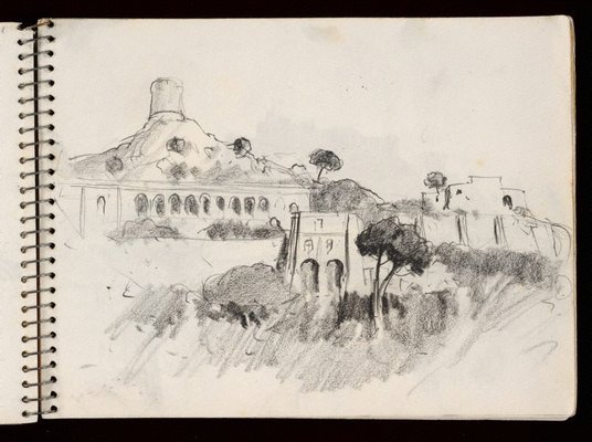 Alternate image of Sketchbook no. 3: Italy, France, 1953 by Lloyd Rees