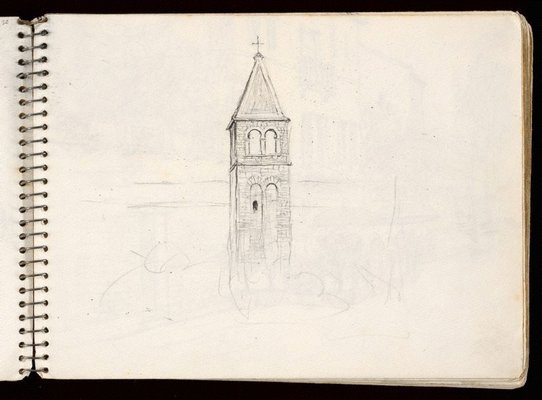 Alternate image of Sketchbook no. 3: Italy, France, 1953 by Lloyd Rees