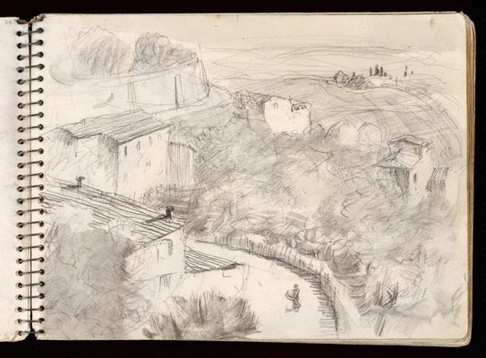 Alternate image of Sketchbook no. 3: Italy, France, 1953 by Lloyd Rees