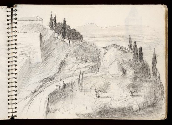 Alternate image of Sketchbook no. 3: Italy, France, 1953 by Lloyd Rees