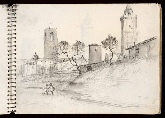 Alternate image of Sketchbook no. 3: Italy, France, 1953 by Lloyd Rees