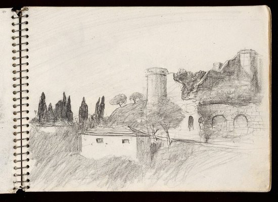 Alternate image of Sketchbook no. 3: Italy, France, 1953 by Lloyd Rees