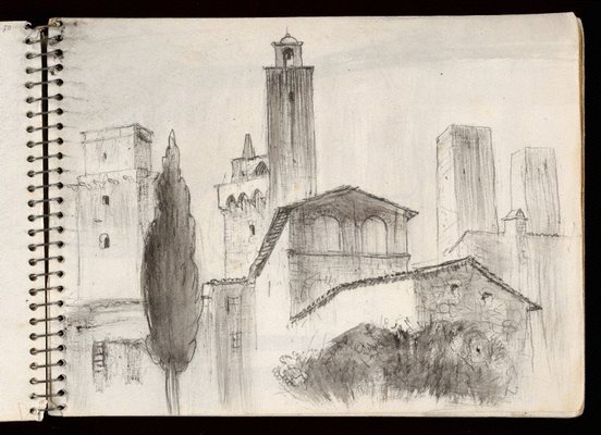 Alternate image of Sketchbook no. 3: Italy, France, 1953 by Lloyd Rees