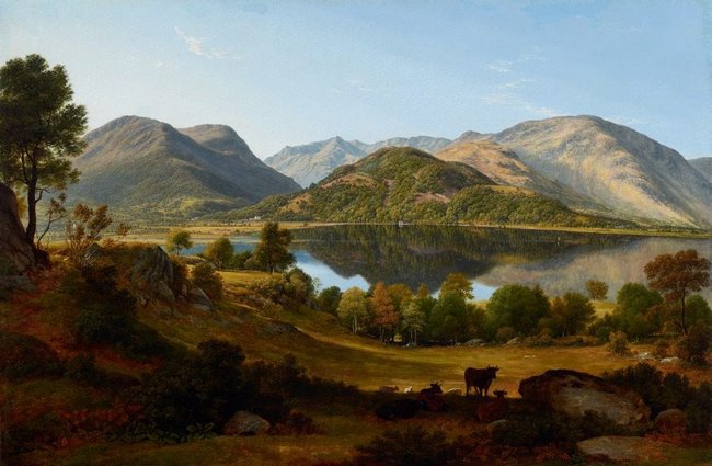 AGNSW collection John Glover Ullswater, early morning (circa 1824) 164.1979