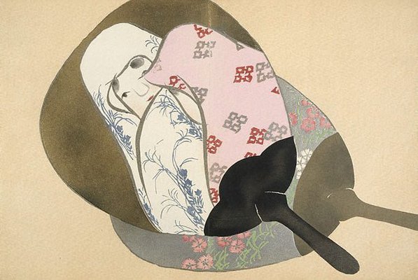 Alternate image of Momoyo-gusa: San by Kamisaka Sekka