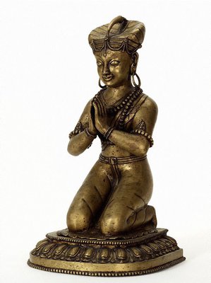 Alternate image of Portrait of the Malla King Bhupatindra and Malla Queen by