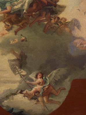 Alternate image of The apotheosis of a pope and martyr by Giovanni Domenico Tiepolo